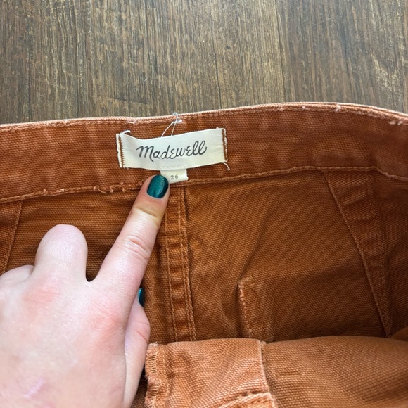 Madewell Emmett Wide-Leg Crop Pants Women’s Size 26 - Picture 4 of 9
